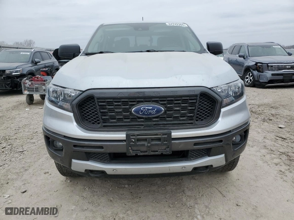 2019 Ford Ranger XL with VIN 1FTER4FH8KLA79340, listed as a Copart auction lot 44742265 with 33,519 mi miles and Salvage Title. Bid and sale history available at carsss.com. Image 5.