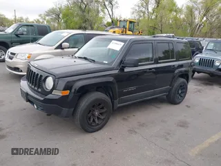 2012 Jeep Patriot Sport with VIN 1C4NJRBB7CD636000, listed as a IAAI auction lot 42106629 with 143,958 mi miles. Bid and sale history available at carsss.com. Image 2.