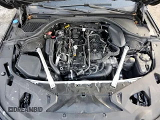 2024 BMW 8 Series 840i with VIN WBAGV2C07LCE26407, listed as a Copart auction lot 76743714 with 44,037 mi miles and Salvage Title. Bid and sale history available at carsss.com. Image 11.