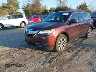 2015 Acura MDX Technology with VIN 5FRYD3H4XFB001083, listed as a IAAI auction lot 41213071 with 136,659 mi miles and . Bid and sale history available at DreamBid. Image 17.