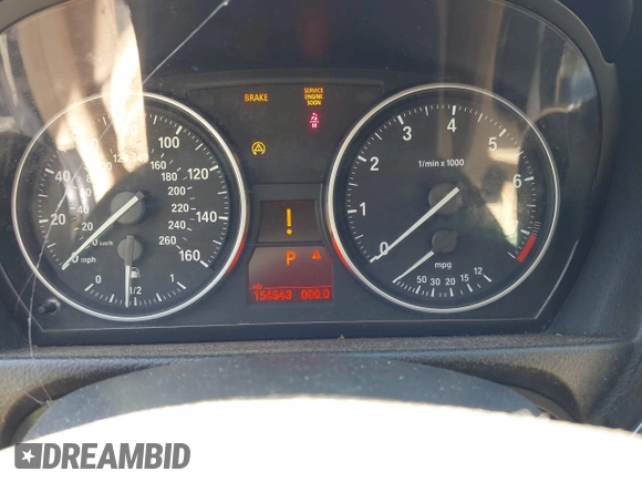 2011 BMW 3 Series 328i xDrive with VIN WBAPK7C53BA819832, listed as a IAAI auction lot 42000578 with 154,543 mi miles. Bid and sale history available at carsss.com. Image 7.