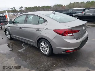 2020 Hyundai Elantra SEL with VIN KMHD84LF3LU898426, listed as a IAAI auction lot 41534346 with 45,741 mi miles. Bid and sale history available at carsss.com. Image 3.