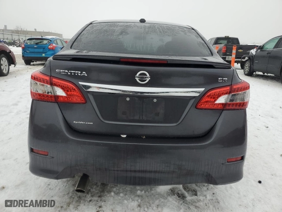 2015 Nissan Sentra S with VIN 3N1AB7APXFY352328, listed as a Copart auction lot 84896654 with 170,576 mi miles and Non Repairable. Bid and sale history available at carsss.com. Image 6.