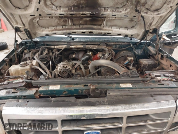 1996 Ford F-250 with VIN 1FTHX26F1TEB38000, listed as a IAAI auction lot 41199942 with 324,532 mi miles. Bid and sale history available at carsss.com. Image 10.
