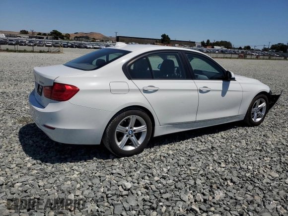 2014 BMW 3 Series 320i with VIN WBA3B1C55EK133687, listed as a Copart auction lot 63049945 with 95,604 mi miles and Salvage title. Bid and sale history available at DreamBid. Image 3.