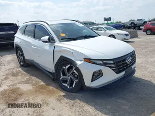 2022 Hyundai Tucson SEL z VIN 5NMJF3AE4NH108109, wystawiony jako IAAI lot #42046630 z przebiegiem 24 459 mil mil oraz . Historia ofert i sprzedaży dostępna na DreamBid. Obrazek 1.