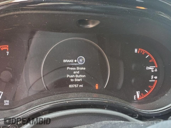 2022 Dodge Durango SXT z VIN 1C4RDHAG2NC159114, wystawiony jako Copart lot #52674985 z przebiegiem 63 757 mil mil oraz Szkoda całkowita • Salvage title. Historia ofert i sprzedaży dostępna na DreamBid. Obrazek 9.