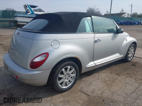 2007 Chrysler PT Cruiser with VIN 3C3JY45X87T590735, listed as a IAAI auction lot 41975187 with 0 mi miles. Bid and sale history available at carsss.com. Image 4.