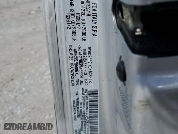 2019 Ram ProMaster City Cargo Tradesman with VIN ZFBHRFAB0K6M88090, listed as a Copart auction lot 52197545 with 101,069 mi miles and Salvage Title. Bid and sale history available at carsss.com. Image 13.