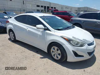 2016 Hyundai Elantra SE z VIN 5NPDH4AE3GH789611, wystawiony jako IAAI lot #42671198 z przebiegiem 143 370 mil mil oraz . Historia ofert i sprzedaży dostępna na DreamBid. Obrazek 1.