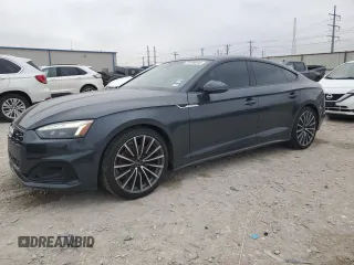 2022 Audi A5 Sportback Premium Plus with VIN WAUCBCF55NA011702, listed as a Copart auction lot 78194844 with 54,605 mi miles and Salvage Title. Bid and sale history available at carsss.com. Image 1.