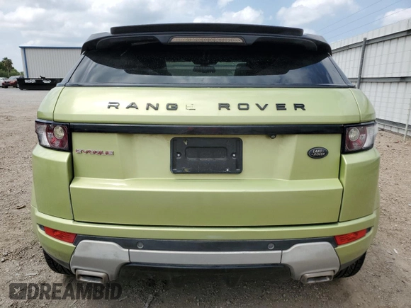 2012 Land Rover Range Rover Evoque Dynamic Premium with VIN SALVT1BG4CH621074, listed as a Copart auction lot 55345045 with 101,129 mi miles and Salvage title. Bid and sale history available at DreamBid. Image 6.