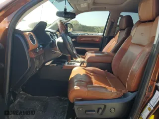 2015 Toyota Tundra 4WD Truck Platinum with VIN 5TFAW5F16FX435511, listed as a Copart auction lot 49700085 with 111,900 mi miles and Salvage Title. Bid and sale history available at carsss.com. Image 7.