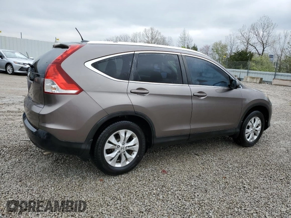 2012 Honda CR-V EX-L with VIN 5J6RM3H73CL009867, listed as a Copart auction lot 52484395 with 172,109 mi miles and Non Repairable. Bid and sale history available at carsss.com. Image 3.