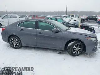 2017 Acura TLX with VIN 19UUB1F34HA001890, listed as a IAAI auction lot 41339623 with 64,434 mi miles. Bid and sale history available at carsss.com. Image 14.