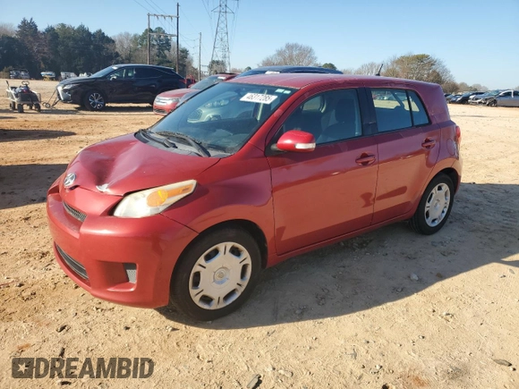 2010 Scion xD with VIN JTKKU4B41A1004907, listed as a Copart auction lot 46317285 with 257,204 mi miles and Salvage Title. Bid and sale history available at carsss.com. Image 1.