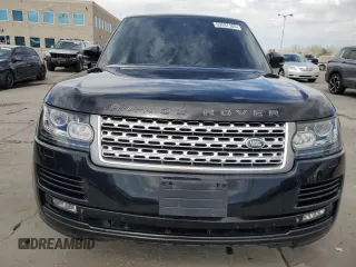 2014 Land Rover Range Rover Supercharged with VIN SALGS2TF8EA195067, listed as a Copart auction lot 53537105 with 131,368 mi miles and Salvage Title. Bid and sale history available at DreamBid. Image 5.