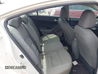 2015 Kia Forte LX with VIN KNAFK4A66F5314811, listed as a IAAI auction lot 42054640 with 123,901 mi miles. Bid and sale history available at carsss.com. Image 8.
