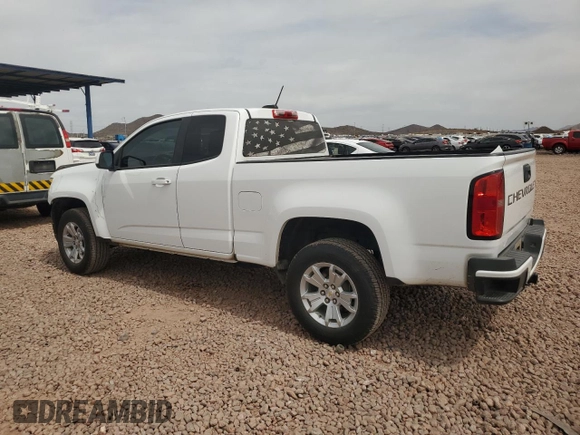 2021 Chevrolet Colorado 2WD LT with VIN 1GCHSCEA7M1294206, listed as a Copart auction lot 50722845 with 73,565 mi miles and Salvage Title. Bid and sale history available at carsss.com. Image 2.