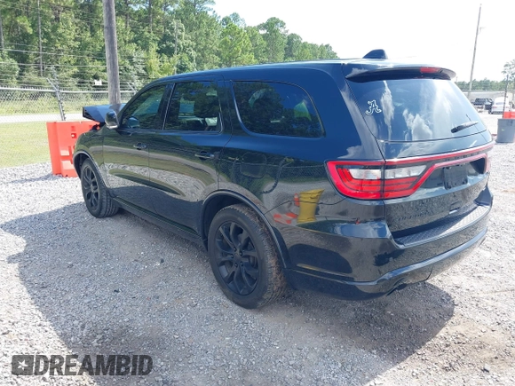 2019 Dodge Durango GT Plus with VIN 1C4RDHDG0KC803099, listed as a IAAI auction lot 42669900 with 55,292 mi miles and . Bid and sale history available at DreamBid. Image 3.