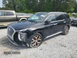 2022 Hyundai Palisade SEL z VIN KM8R44HE2NU418557, wystawiony jako Copart lot #54136245 z przebiegiem 93 800 mil mil oraz Czysty tytuł • Clean title. Historia ofert i sprzedaży dostępna na DreamBid. Obrazek 1.