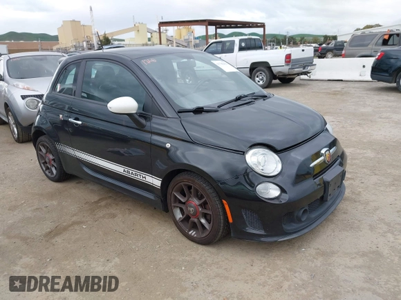 2012 FIAT 500 Abarth z VIN 3C3CFFFH0CT382036, wystawiony jako IAAI lot #41789451 z przebiegiem 148 398 mil mil oraz . Historia ofert i sprzedaży dostępna na DreamBid. Obrazek 1.