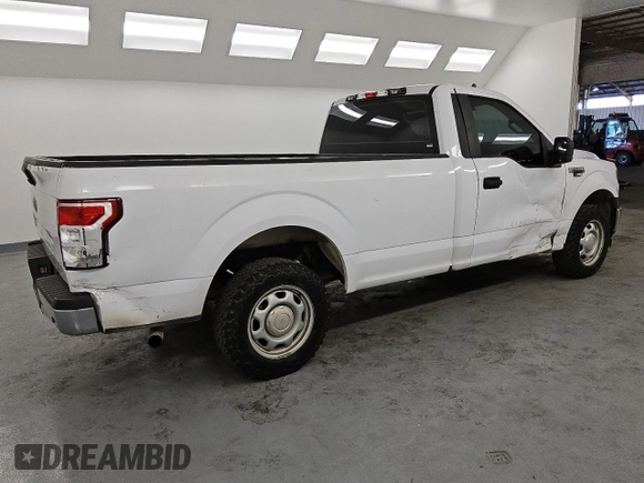 2020 Ford F-150 XL with VIN 1FTMF1C55LKE28314, listed as a Copart auction lot 85907654 with 127,340 mi miles and Clean Title. Bid and sale history available at carsss.com. Image 3.