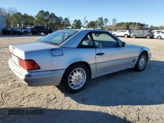 1998 Mercedes-Benz SL-Class with VIN WDBFA67F9WF155929, listed as a Copart auction lot 87114454 with 205,560 mi miles and Clean Title. Bid and sale history available at carsss.com. Image 3.