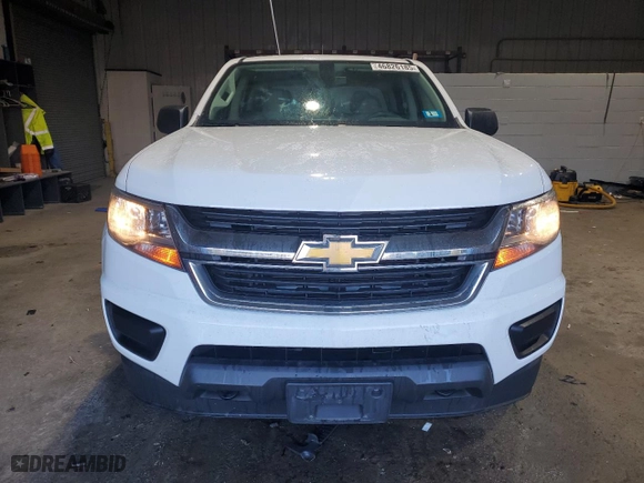2020 Chevrolet Colorado 4WD Work Truck with VIN 1GCGTBEN9L1219429, listed as a Copart auction lot 46826185 with 57,180 mi miles and Salvage Title. Bid and sale history available at carsss.com. Image 5.