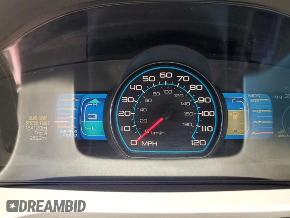 2012 Ford Fusion Hybrid with VIN 3FADP0L3XCR315255, listed as a Copart auction lot 59548955 with 118,412 mi miles and Salvage title. Bid and sale history available at DreamBid. Image 9.