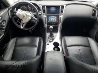 2021 Infiniti Q50 Luxe with VIN JN1EV7BP5MM706988, listed as a Copart auction lot 43010855 with 80,701 mi miles and Salvage title. Bid and sale history available at DreamBid. Image 8.