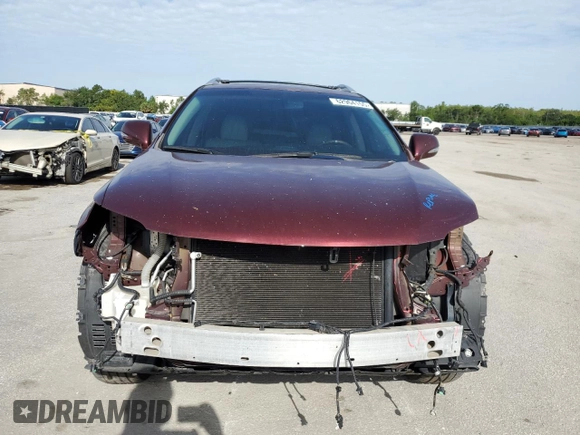 2014 Lexus RX 350 with VIN 2T2ZK1BAXEC135394, listed as a Copart auction lot 62964155 with 86,568 mi miles and Salvage title. Bid and sale history available at DreamBid. Image 5.