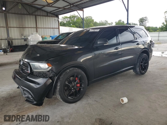 2014 Dodge Durango R/T z VIN 1C4SDHCT8EC476827, wystawiony jako Copart lot #61709275 z przebiegiem 187 327 mil mil oraz Szkoda całkowita • Salvage title. Historia ofert i sprzedaży dostępna na DreamBid. Obrazek 1.