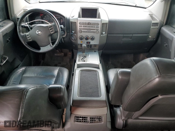 2005 Nissan Titan LE with VIN 1N6AA07B15N552302, listed as a Copart auction lot 44396985 with 172,401 mi miles and Salvage Title. Bid and sale history available at carsss.com. Image 8.