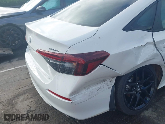 2025 Honda Civic Sport with VIN 2HGFE2F5XSH543480, listed as a IAAI auction lot 42229756 with 3,515 mi miles and . Bid and sale history available at DreamBid. Image 17.