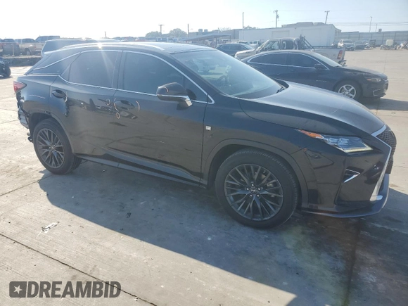 2017 Lexus RX with VIN 2T2ZZMCA0HC076551, listed as a Copart auction lot 43045175 with 134,795 mi miles and Salvage Title. Bid and sale history available at carsss.com. Image 4.