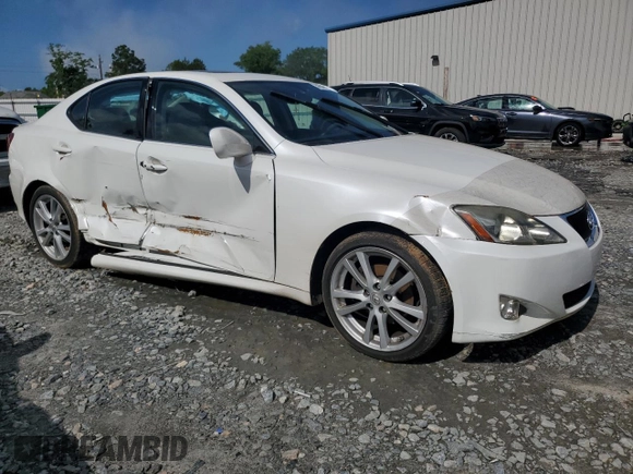 2007 Lexus IS 250 z VIN JTHBK262272037197, wystawiony jako Copart lot #56546425 z przebiegiem 70 806 mil mil oraz Szkoda całkowita • Salvage title. Historia ofert i sprzedaży dostępna na DreamBid. Obrazek 4.