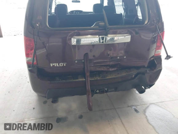 2009 Honda Pilot EX with VIN 5FNYF48499B005597, listed as a IAAI auction lot 41975121 with 309,769 mi miles. Bid and sale history available at carsss.com. Image 6.