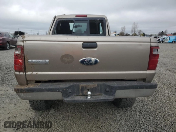 2004 Ford Ranger XL Fleet with VIN 1FTZR45E54TA13727, listed as a Copart auction lot 46517085 with 152,248 mi miles and Salvage Title. Bid and sale history available at DreamBid. Image 6.