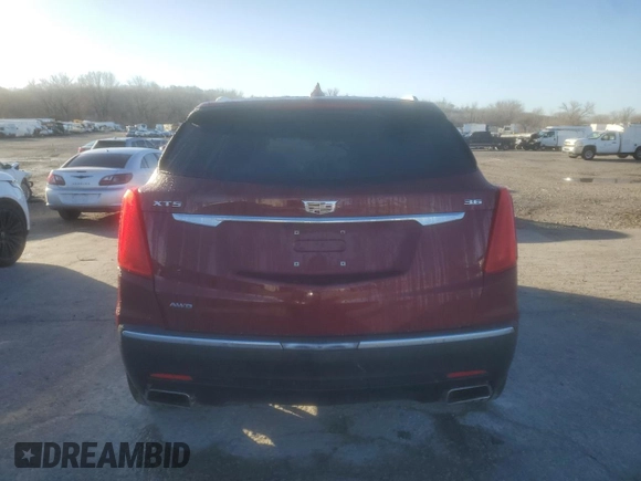 2017 Cadillac XT5 Premium Luxury AWD with VIN 1GYKNERS1HZ190355, listed as a Copart auction lot 84899844 with 119,553 mi miles and Salvage Title. Bid and sale history available at carsss.com. Image 6.