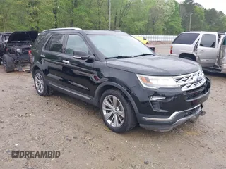 2018 Ford Explorer Limited with VIN 1FM5K7F89JGB67600, listed as a IAAI auction lot 41972087 with 127,221 mi miles and . Bid and sale history available at carsss.com. Image 1.