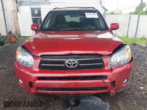 2007 Toyota RAV4 Sport with VIN JTMZD32V375061071, listed as a IAAI auction lot 42266289 with 120,374 mi miles and . Bid and sale history available at DreamBid. Image 12.