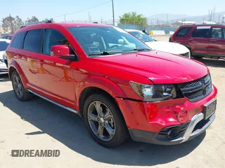 2015 Dodge Journey Crossroad with VIN 3C4PDCGB1FT617155, listed as a IAAI auction lot 42228976 with 62,695 mi miles and . Bid and sale history available at DreamBid. Image 1.