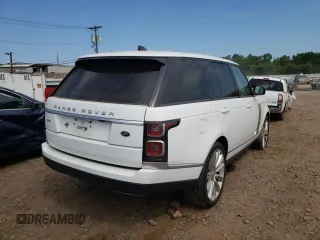 2018 Land Rover Range Rover with VIN SALGS2V1JA397008, listed as a Copart auction lot 37391553 with 42,070 mi miles and Non repairable. Bid and sale history available at DreamBid. Image 4.