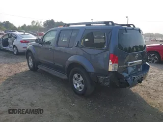 2005 Nissan Pathfinder LE with VIN 5N1AR18UX5C745525, listed as a IAAI auction lot 42041750 with 258,684 mi miles and . Bid and sale history available at DreamBid. Image 3.