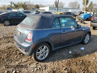 2011 MINI Convertible S with VIN WMWZP3C57BTX83599, listed as a Copart auction lot 47701505 with Not Provided miles and Clean Title. Bid and sale history available at DreamBid. Image 3.