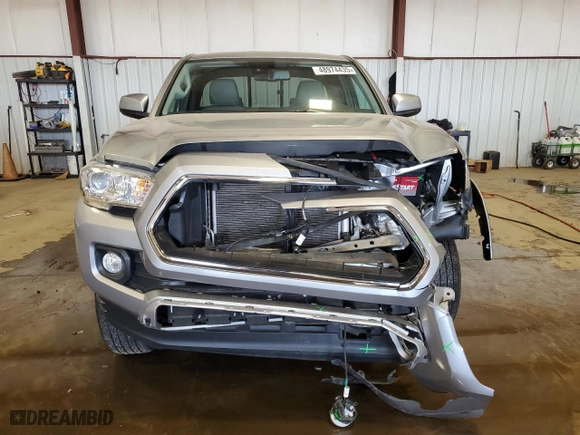 2021 Toyota Tacoma 4WD SR with VIN 3TYSZ5AN9MT014587, listed as a Copart auction lot 48974435 with 37,940 mi miles and Salvage Title. Bid and sale history available at carsss.com. Image 5.