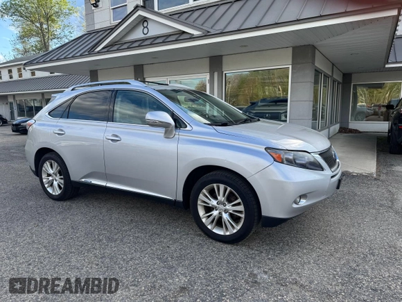 2010 Lexus RX 450h with VIN JTJBC1BA9A2006295, listed as a Copart auction lot 56781135 with 191,547 mi miles and Clean Title. Bid and sale history available at DreamBid. Image 1.