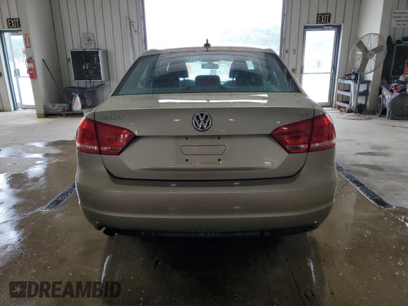 2015 Volkswagen Passat Wolfsburg Edition with VIN 1VWAT7A31FC012918, listed as a Copart auction lot 60961105 with 120,803 mi miles and Salvage title. Bid and sale history available at DreamBid. Image 6.