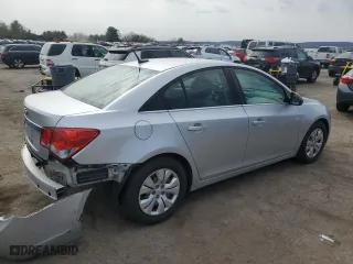 2012 Chevrolet Cruze LS with VIN 1G1PC5SH6C7145621, listed as a Copart auction lot 48908575 with 102,607 mi miles and Salvage Title. Bid and sale history available at carsss.com. Image 3.
